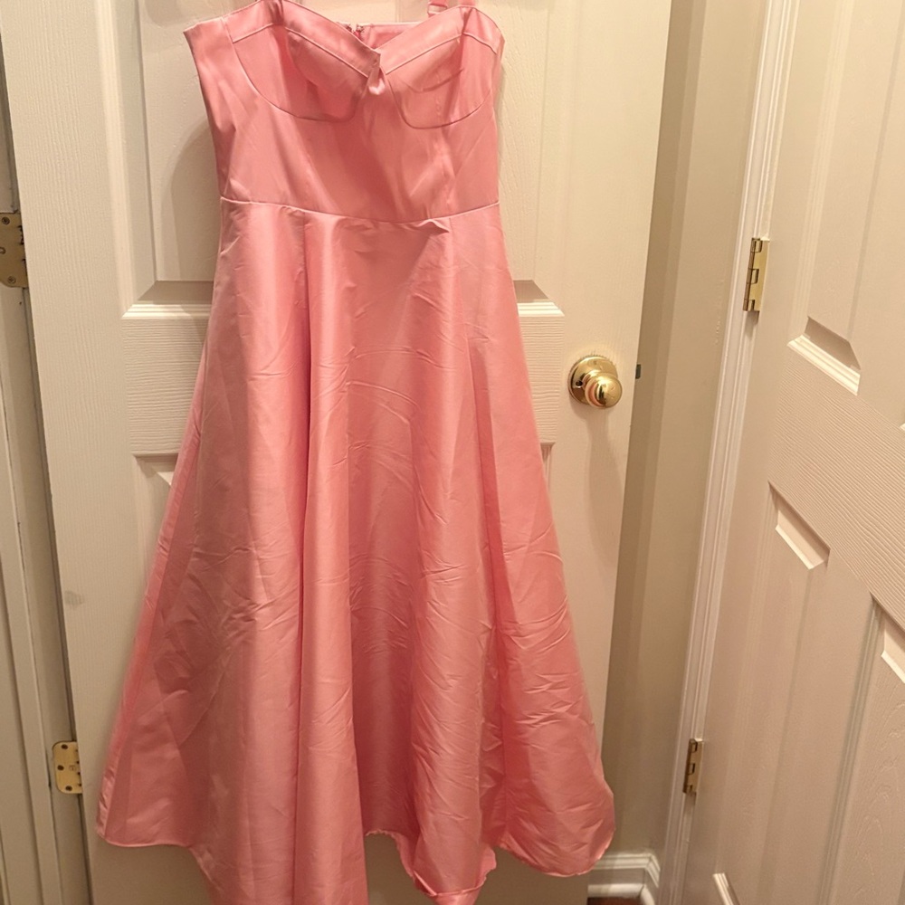 J. Crew Pink A-Line Sweetheart Dress
